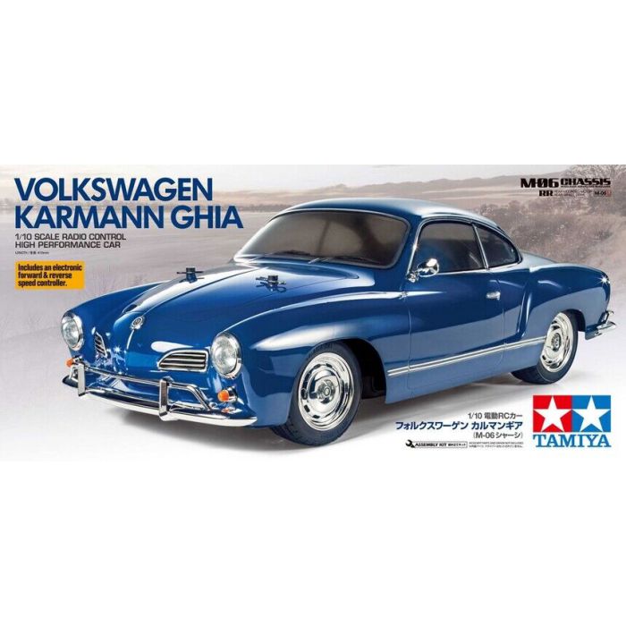 Kit el trico para montar e pintar RC VOLKSWAGEN KARMAAN GHIA M06